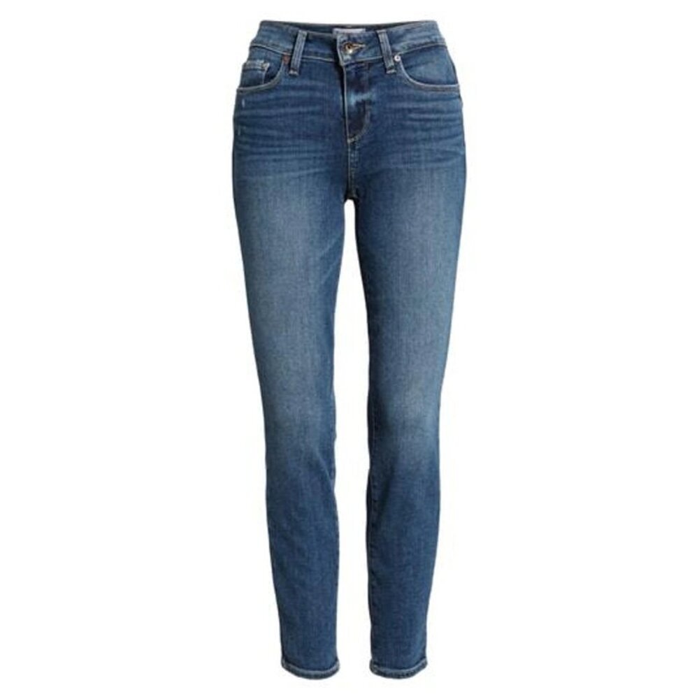 Paige Verdugo Ankle Skinny Jeans in Hansen Size 29 Medium Wash
